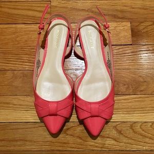 Nine West Ankle-Strap Pointed Flats